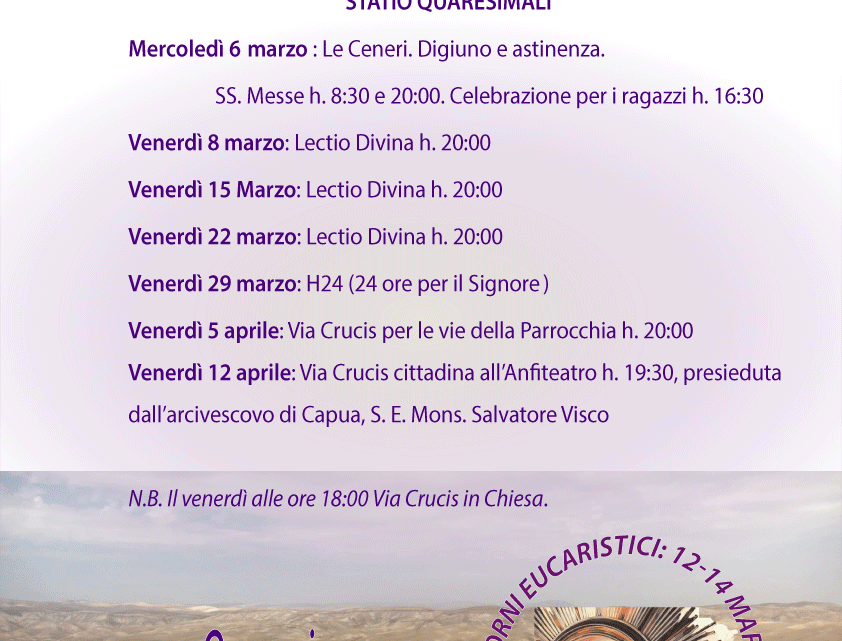 QUARESIMA 2019