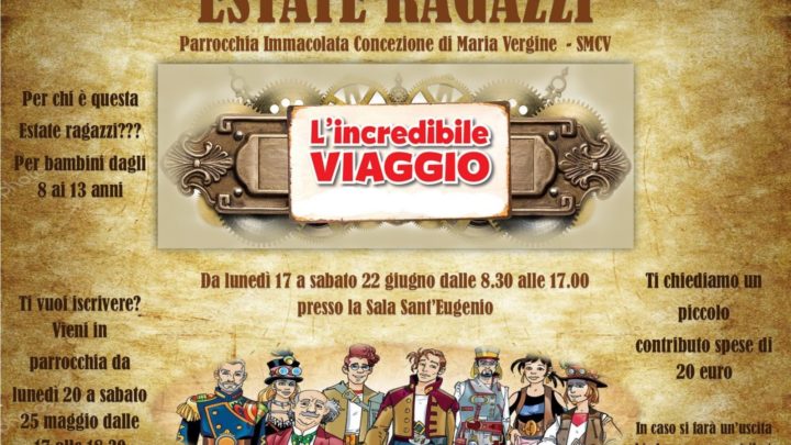 ESTATE RAGAZZI 2019