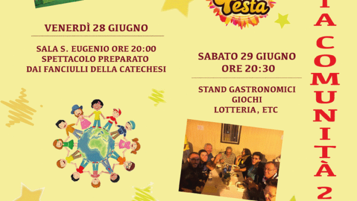 FESTA DELLA COMUNITA’ 2019