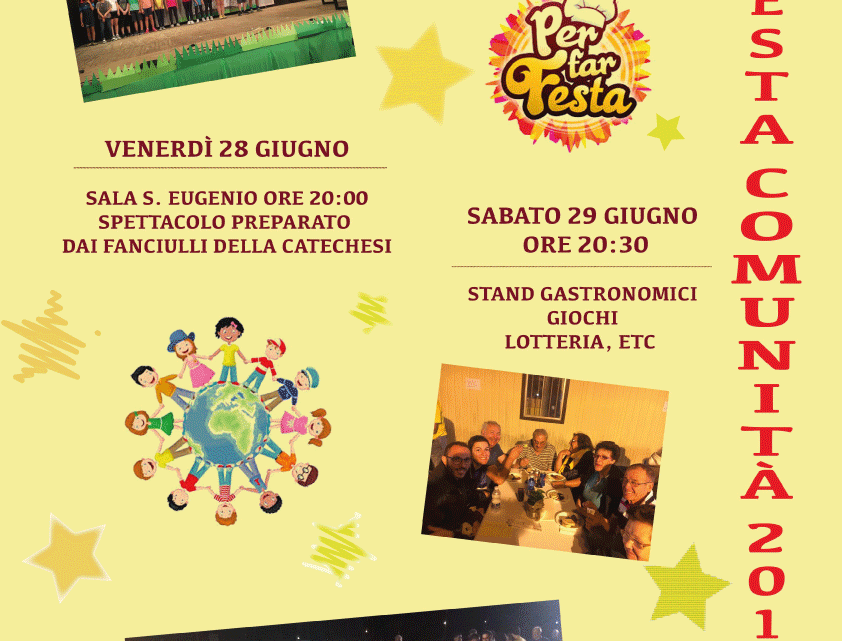 FESTA DELLA COMUNITA’ 2019