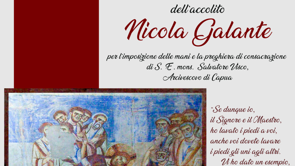 ORDINAZIONE DIACONALE