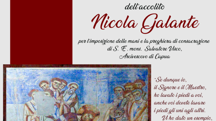 ORDINAZIONE DIACONALE