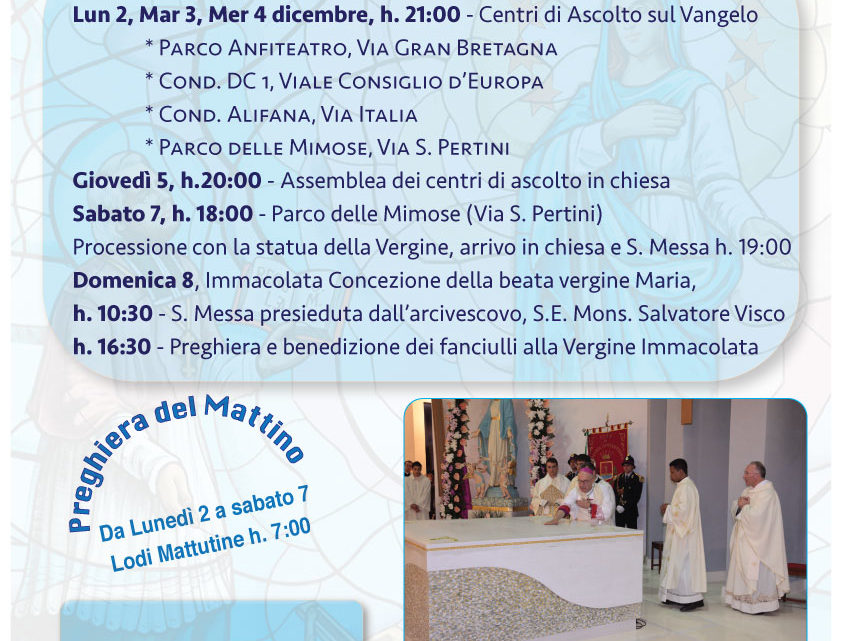 NOVENA IMMACOLATA