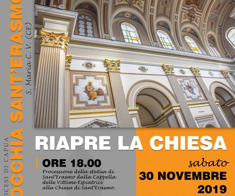 APERTURA CHIESA S. ERASMO