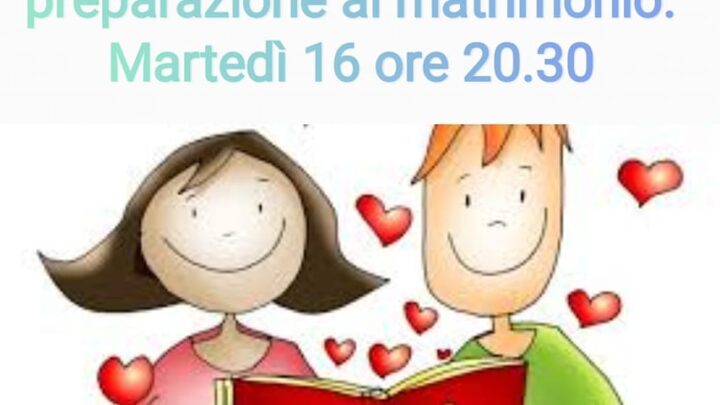 Inizio del cammino di preparazione al matrimonio 2021/2022
