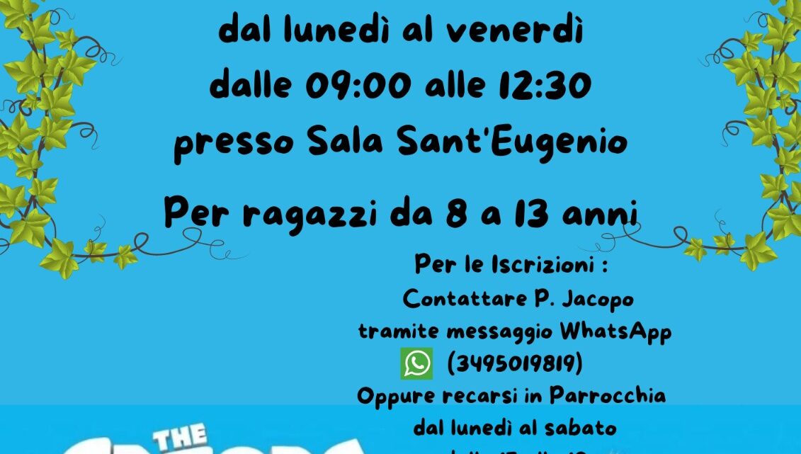 Estate Ragazzi 2022