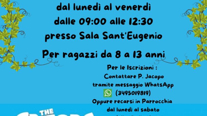 Estate Ragazzi 2022