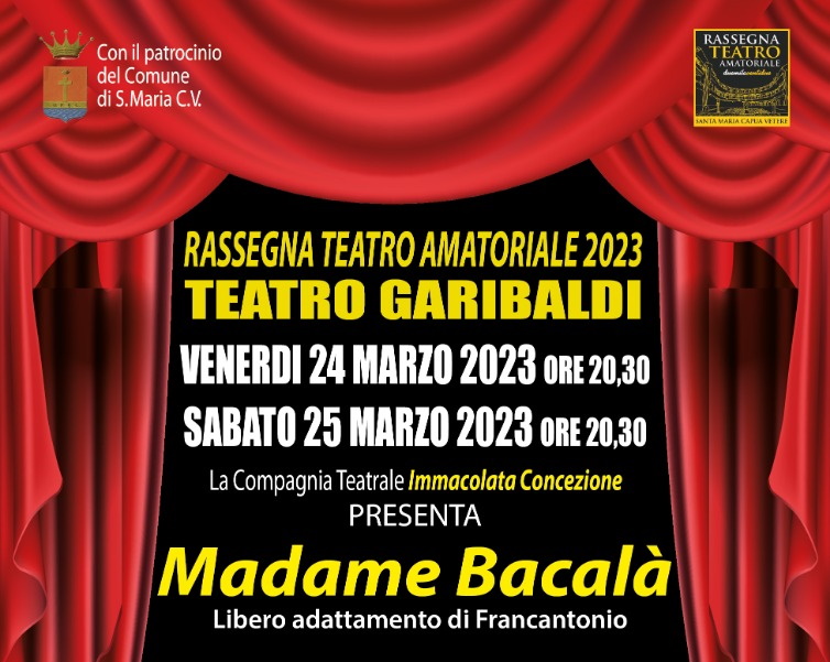 La compagnia teatrale “Immacolata Concezione” al Teatro Garibaldi