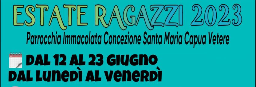 Estate ragazzi 2023