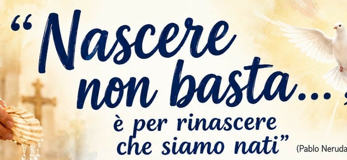 Alla riscoperta del nostro Battesimo: nuovo ciclo di incontri
